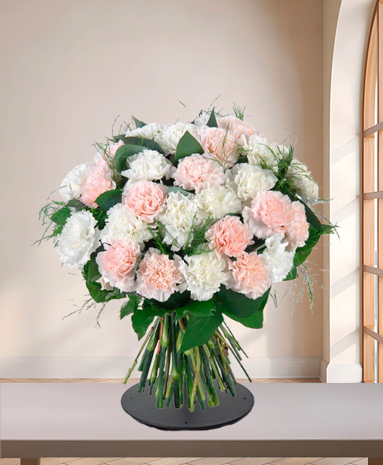 Bouquet Champêtre — fleurs de deuil livrees a Paris