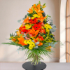 Bouquet Doux Adieu — fleurs de deuil livrees a Paris
