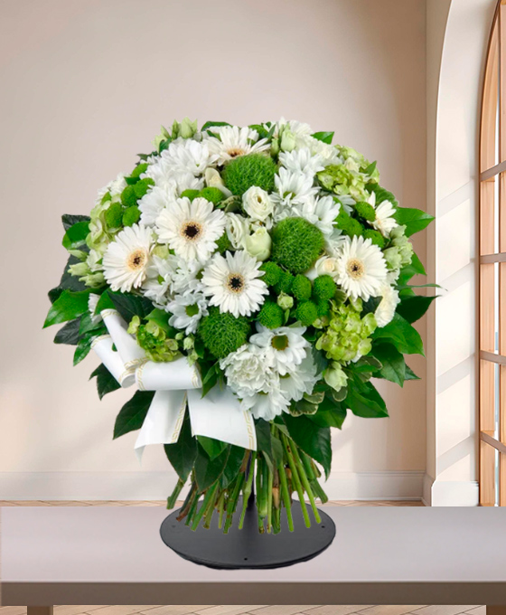 Bouquet Tendresse — fleurs de deuil livrees a Paris