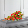 Gerbe Pastel — fleurs de deuil livrees a Paris